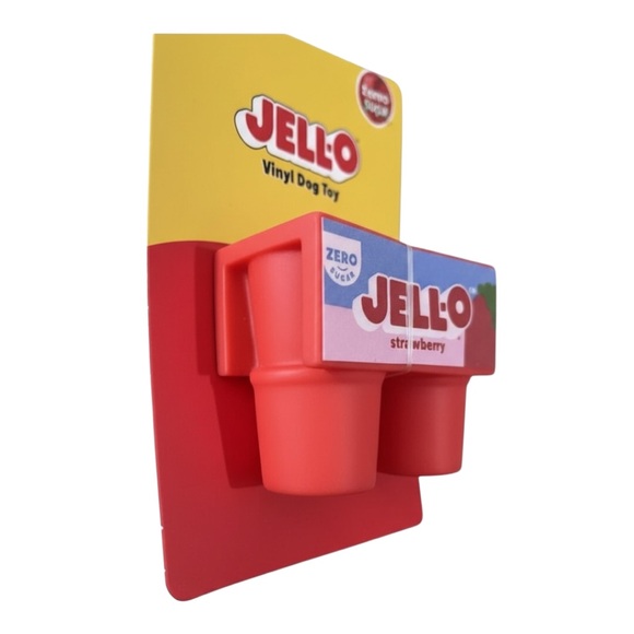 Red Vinyl Dog Toy - Picture 4 of 6